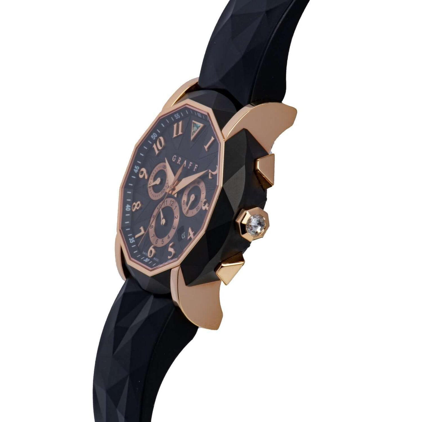 Graff Chronograph Automatic Mens Watch CG45DLCPGB