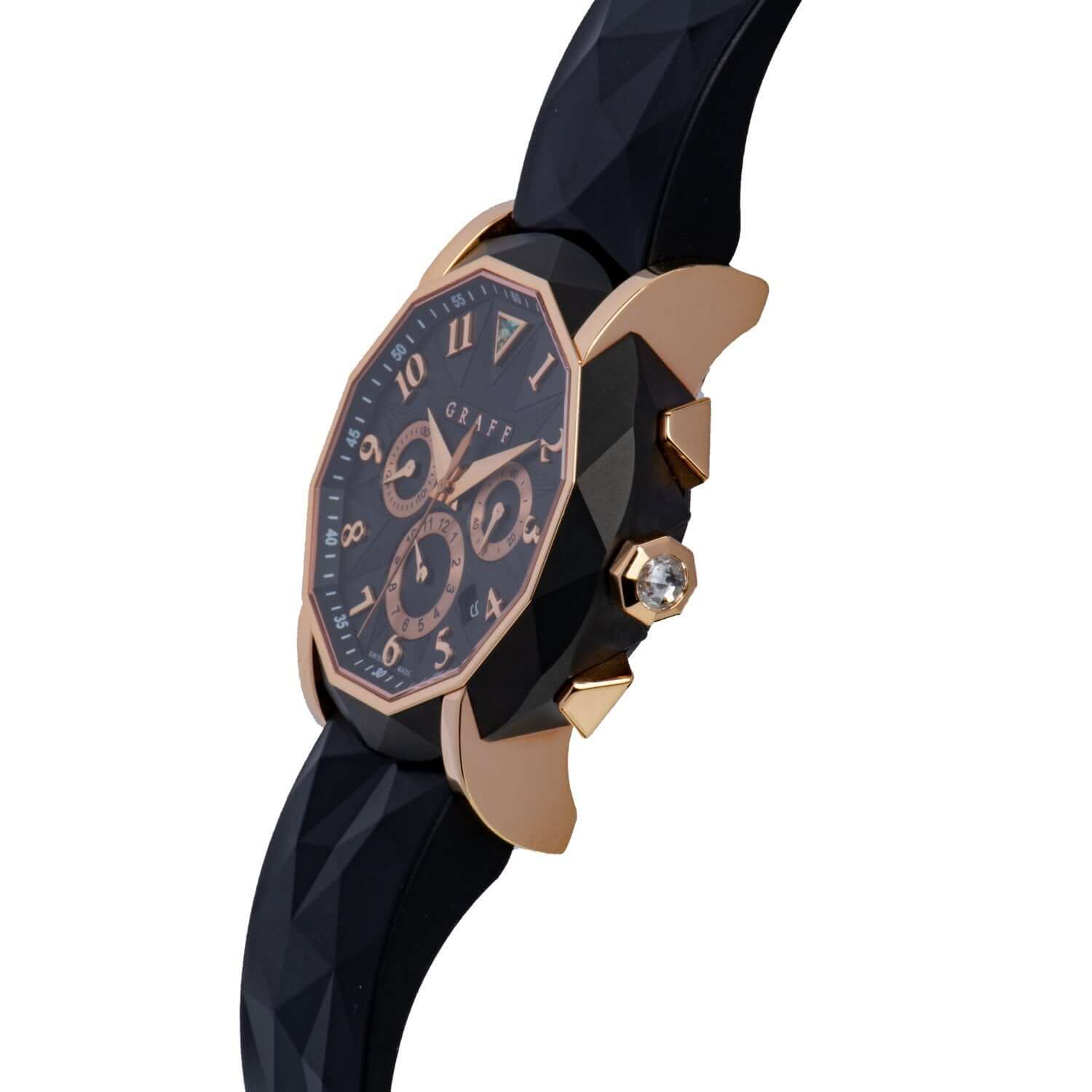 Graff Chronograph Automatic Mens Watch CG45DLCPGB