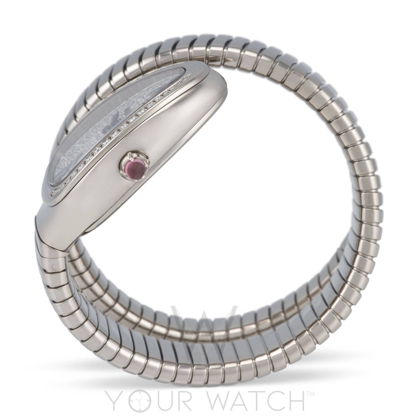 Bvlgari Serpenti Tubogas Diamond Pave Dial Ladies Watch 102005