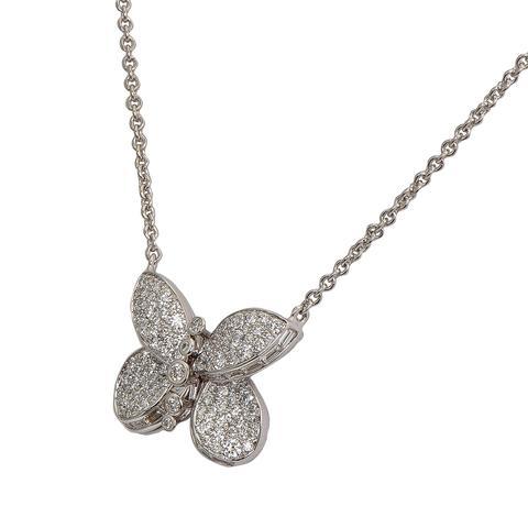 Baby Princess Butterfly Diamond Pendant RGP600