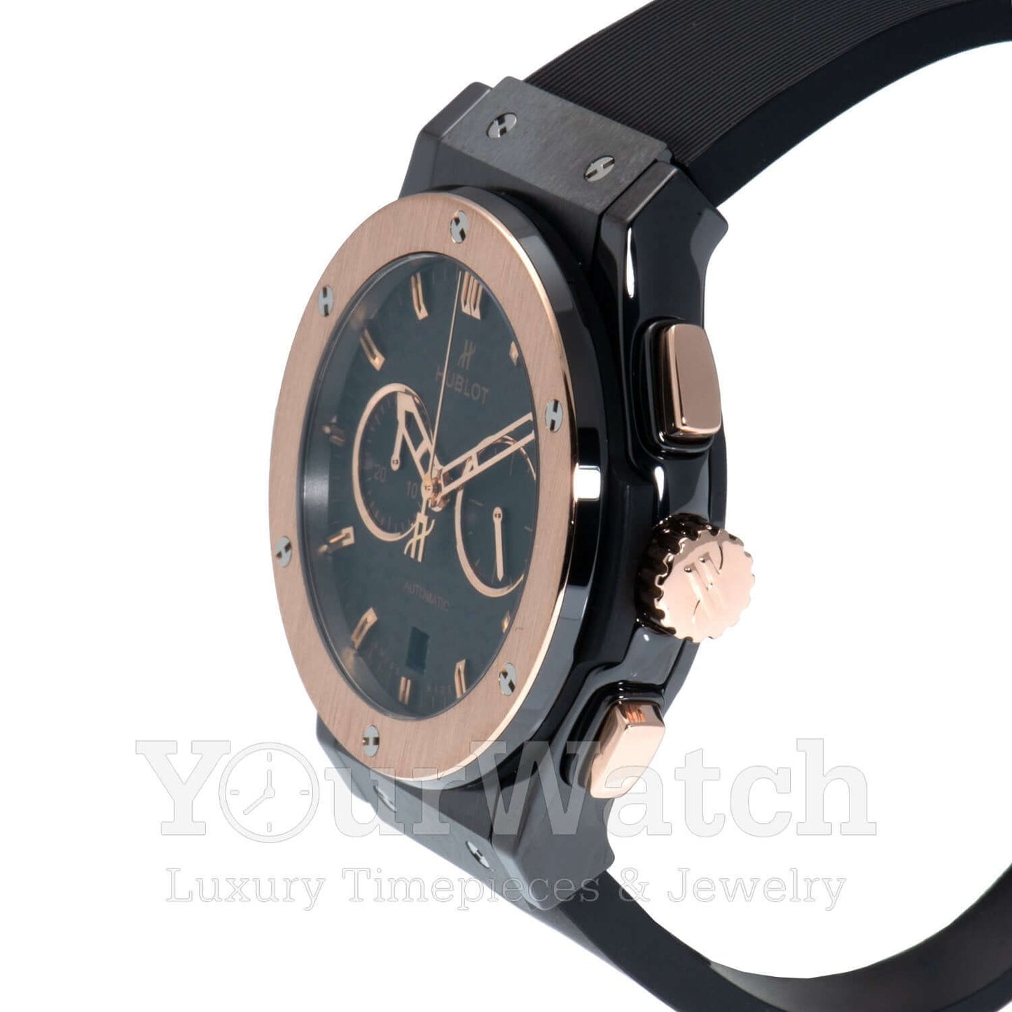 Hublot Classic Fusion Chronograph Carbon Fiber Dial 42mm Mens Watch 541.CO.1780.RX
