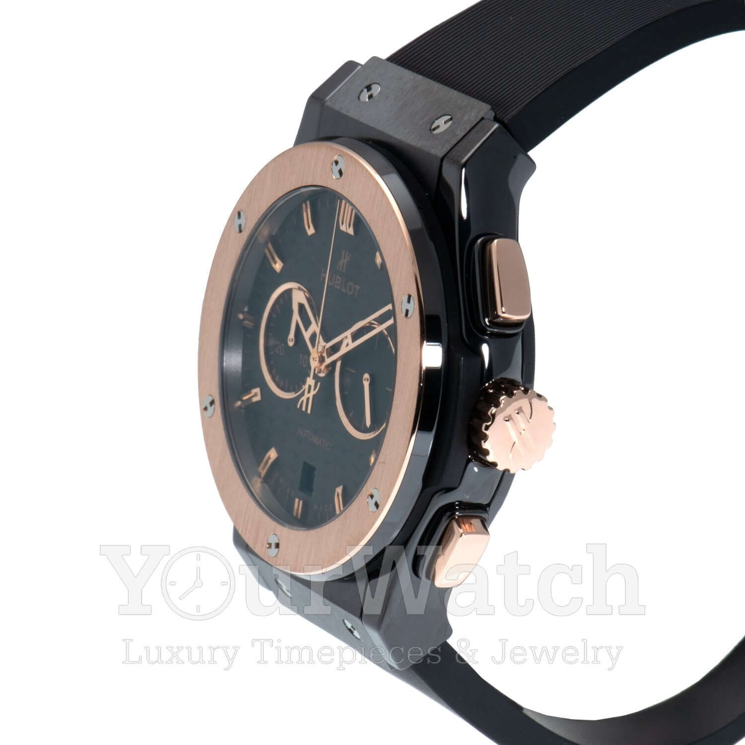Hublot Classic Fusion Chronograph Carbon Fiber Dial 42mm Mens Watch 541.CO.1780.RX