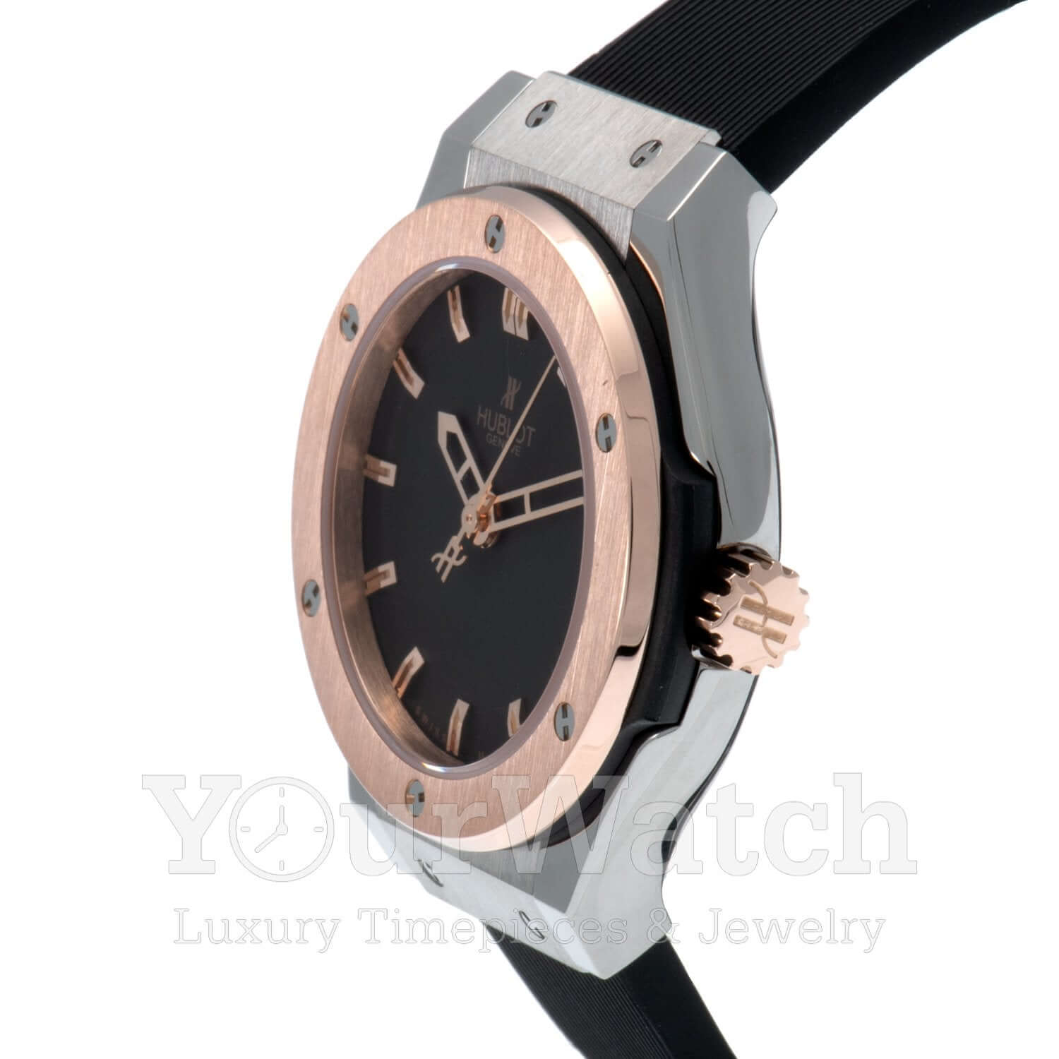 Hublot Classic Fusion Quartz Titanium 33mm Ladies Watch 581.NO.1180.RX