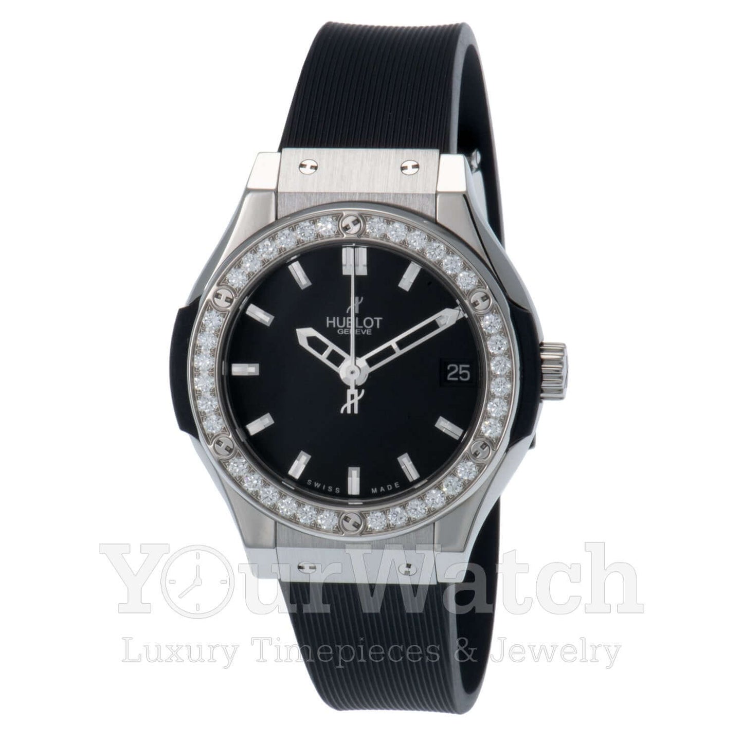 Hublot Classic Fusion Quartz Titanium 33mm Ladies Watch 581.NX.1170.RX.1104