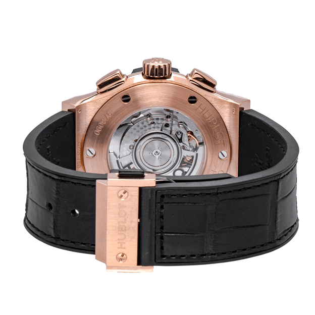 Hublot Classic Fusion Automatic with Full Diamond Bezel Mens Watch 541.OX.1180.LR.1904