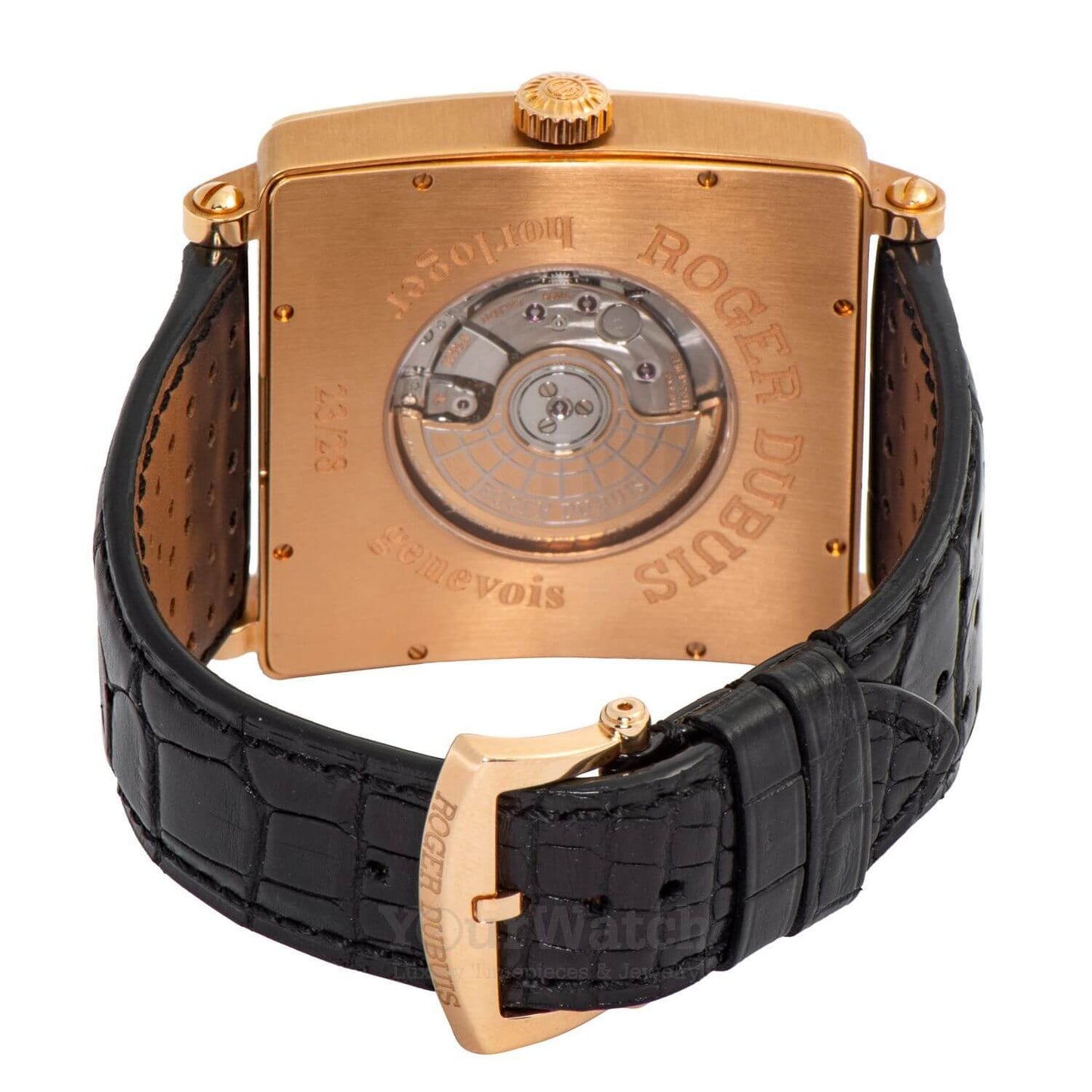Roger Dubius Golden Square 40mm Watch G43145GN1.7AC