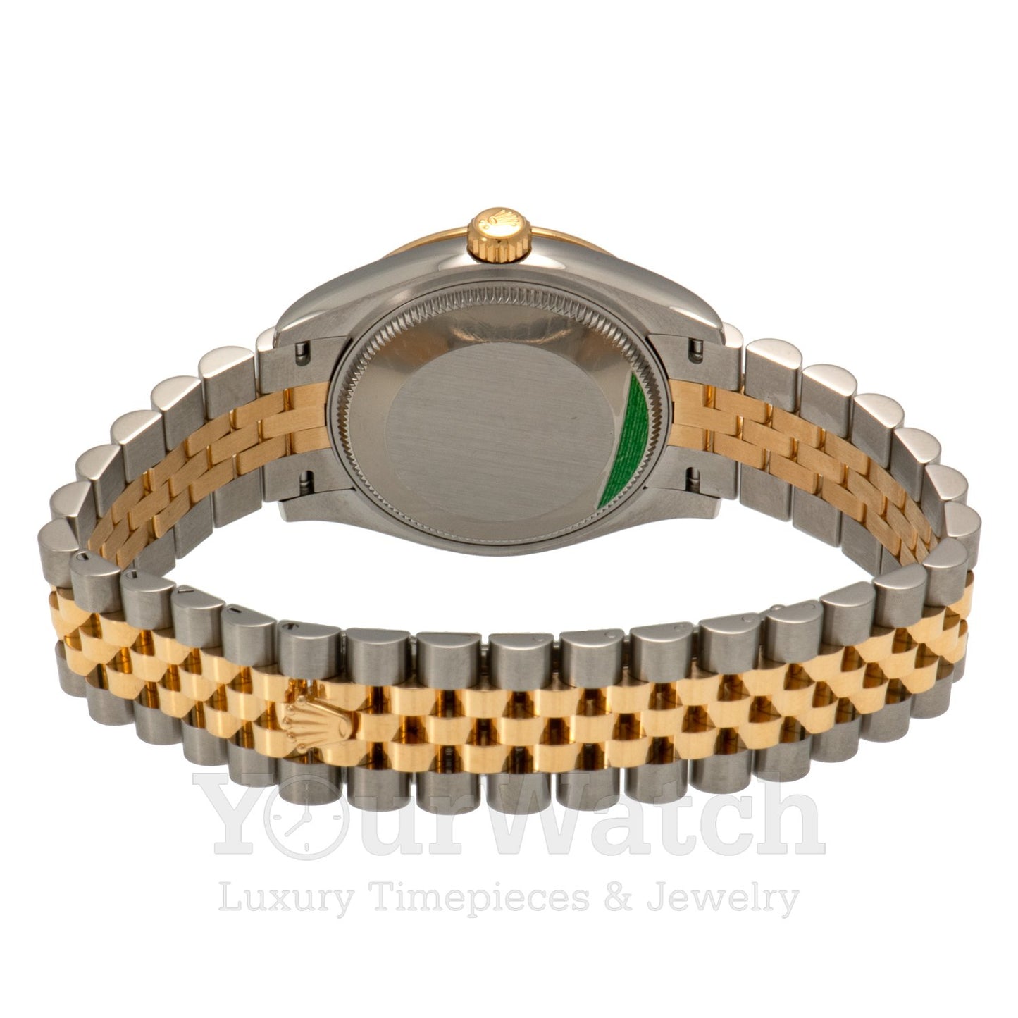 Rolex Datejust Two Tone Bracelet Mother of Pearl Dial 31mm Ladies Watch