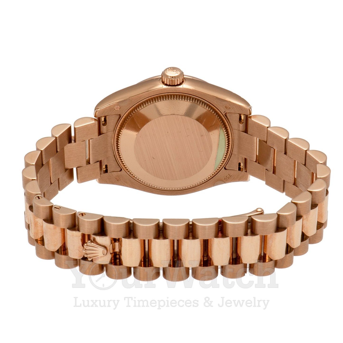 Rolex 178278 Datejust Yellow Gold President Bracelet 31mm Ladies Watch