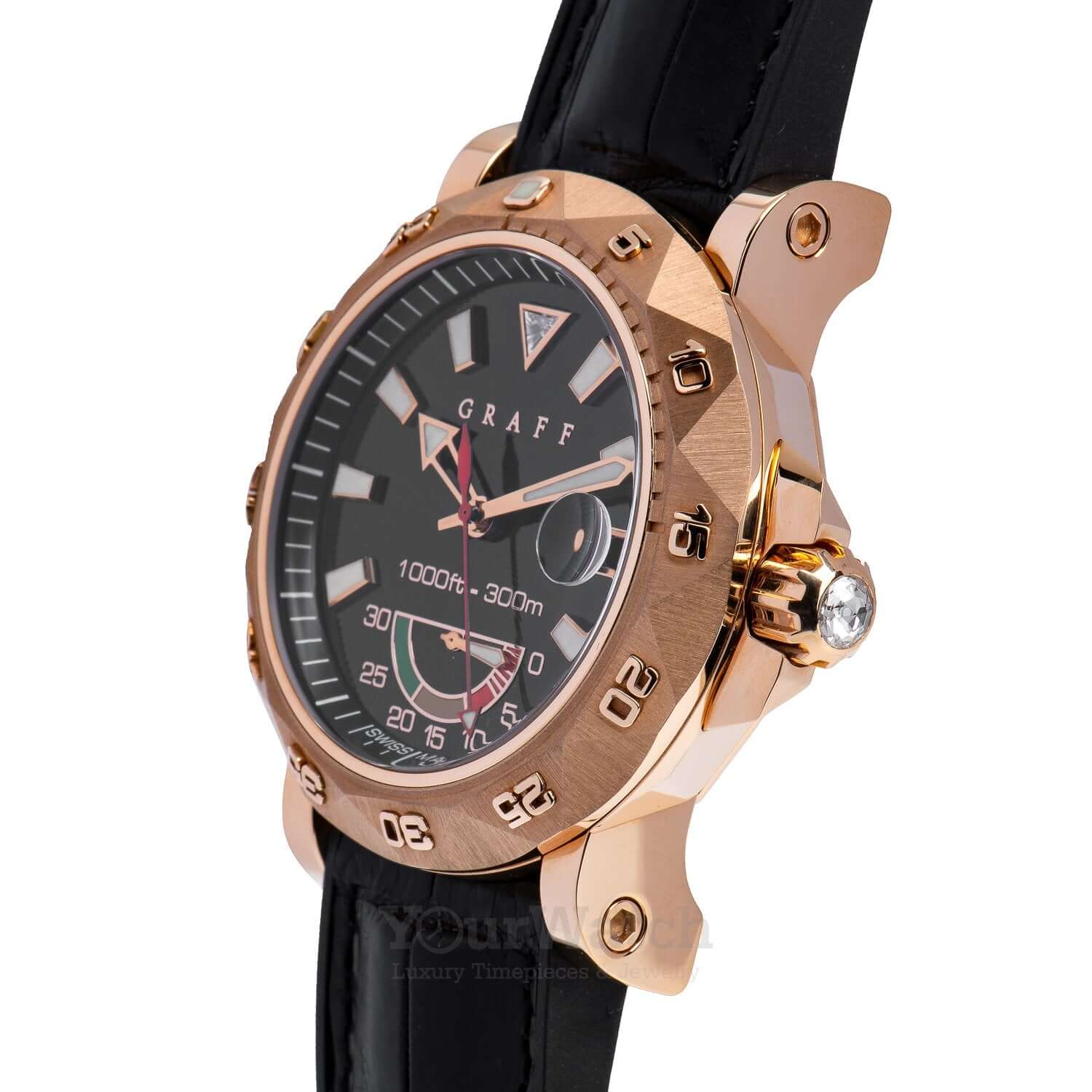 Graff Scuba Automatic Mens Watch SG47PGB