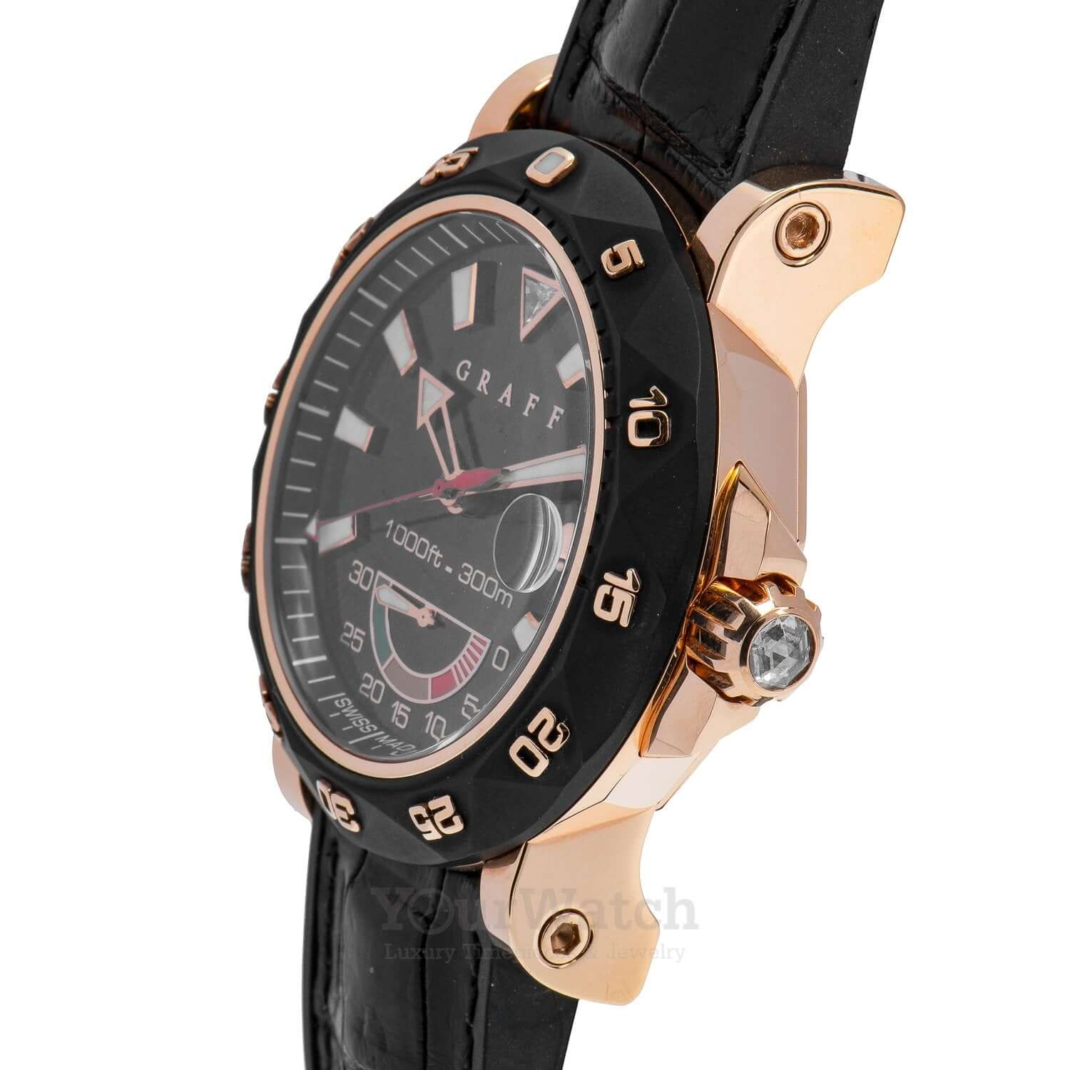 Graff Scuba Automatic Mens Watch SG47PGDLCB