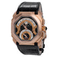 Bvlgari Octo 18k Pink Gold Quadri Retro 43mm Men's Watch 101837