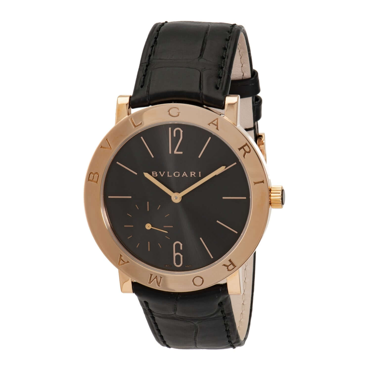 Bvlgari Bvlgari Roma Watch 41mm Rose Gold Case With Anthracite Dial 102505