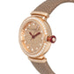 Bvlgari Lvcea 33 mm Rose Gold Woman's Watch 102799