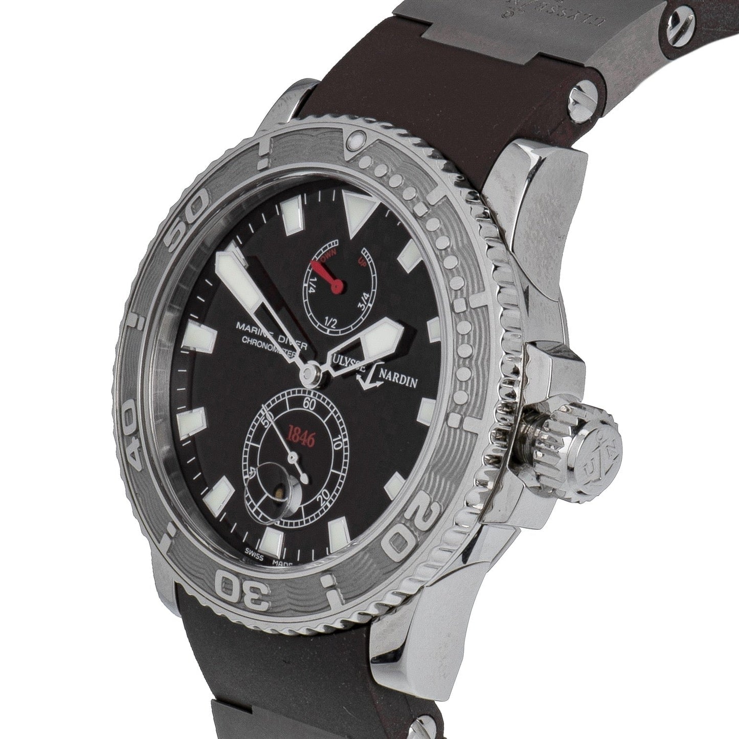 Ulysse Nardin Maxi Marine Diver Chronometer Mens Watch 263-333-95