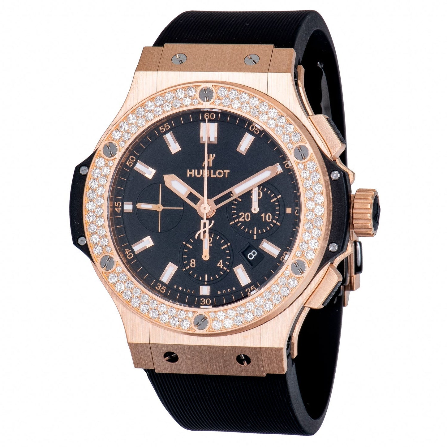 Hublot Big Bang Chronograph Diamond Bezel 44mm Men's Watch 301.PX.1180.RX.1104