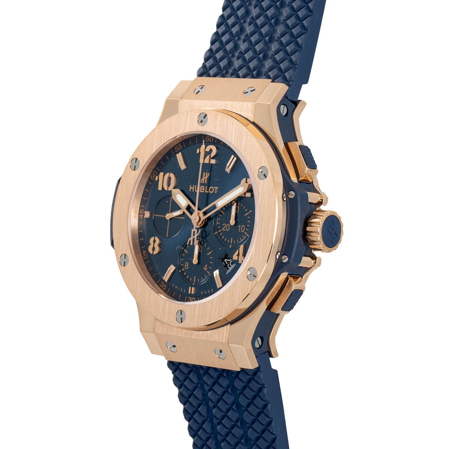 Hublot Big Bang Original Gold Blue Watch