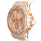 Hublot Big Bang Porto Cervo Automatic Chronograph 18kt Rose Gold Diamond Men's Watch 341.PE.9010.RW.0904