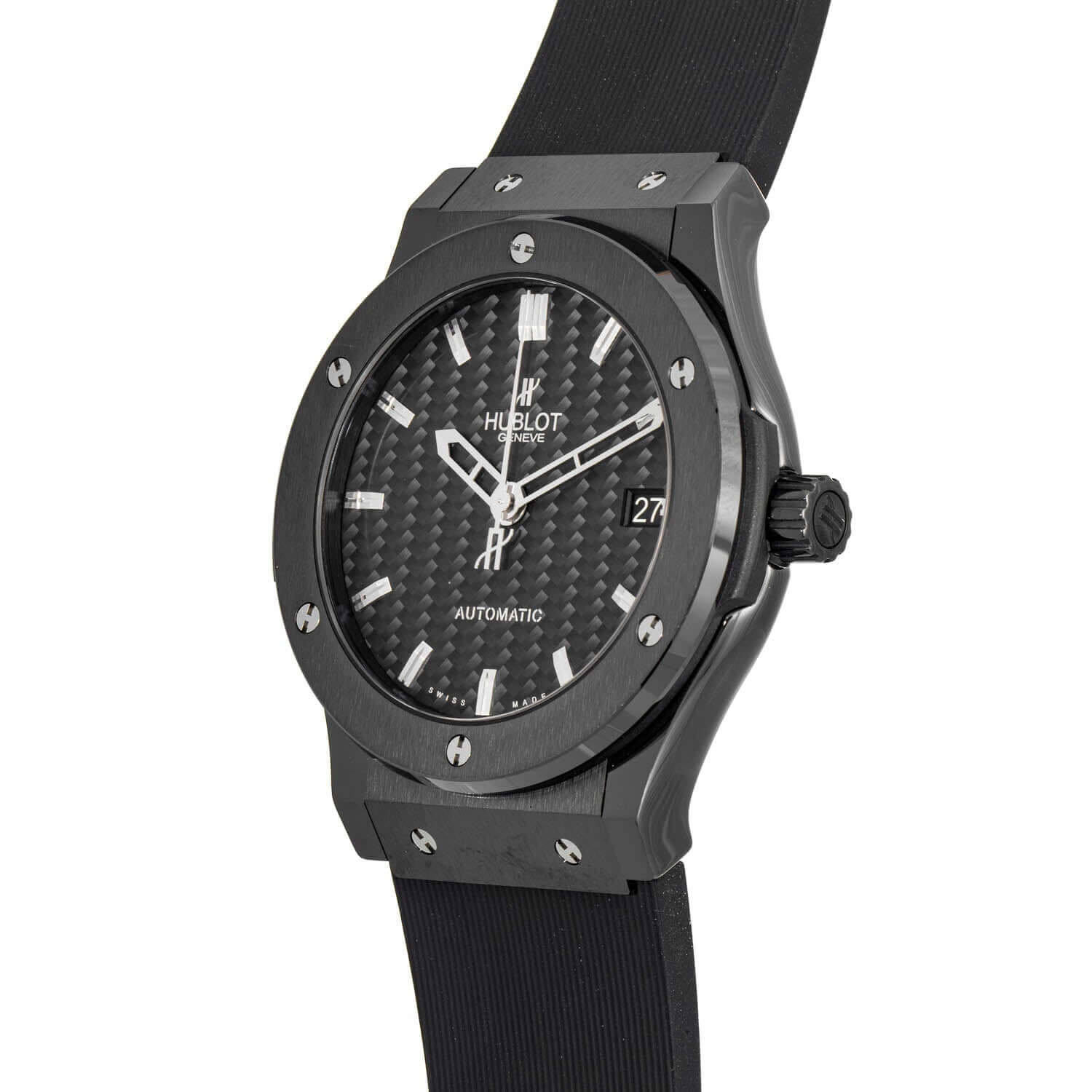 Hublot Classic Fusion Ceramic Automatic Carbon Fiber Watch