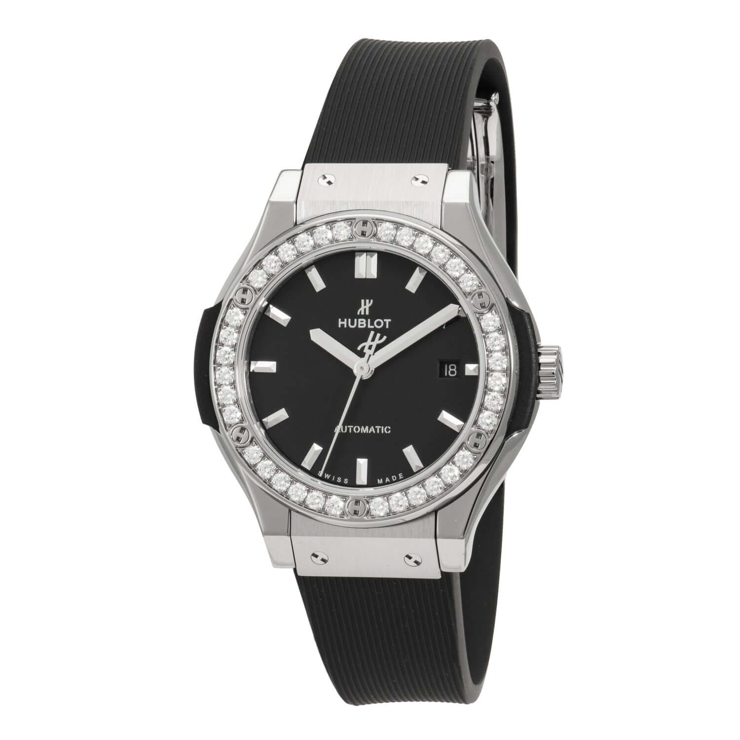 HUBLOT Classic fusion 582.NX.1170.RX Date black Dial Automatic Ladies_955059 Hublot 582.nx.1170.rx Classic Fusion Automatic 33mm Ladies  main image 3