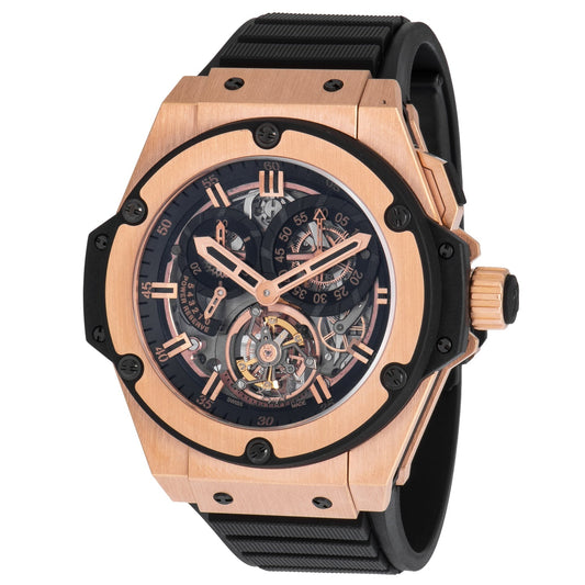 Hublot Big Bang King Power Skeleton Dial 18K King Gold Mens Watch - Limited Edition 708.PX.0180.RX