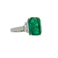Bayco Emerald and Diamond Ring AMG1250R