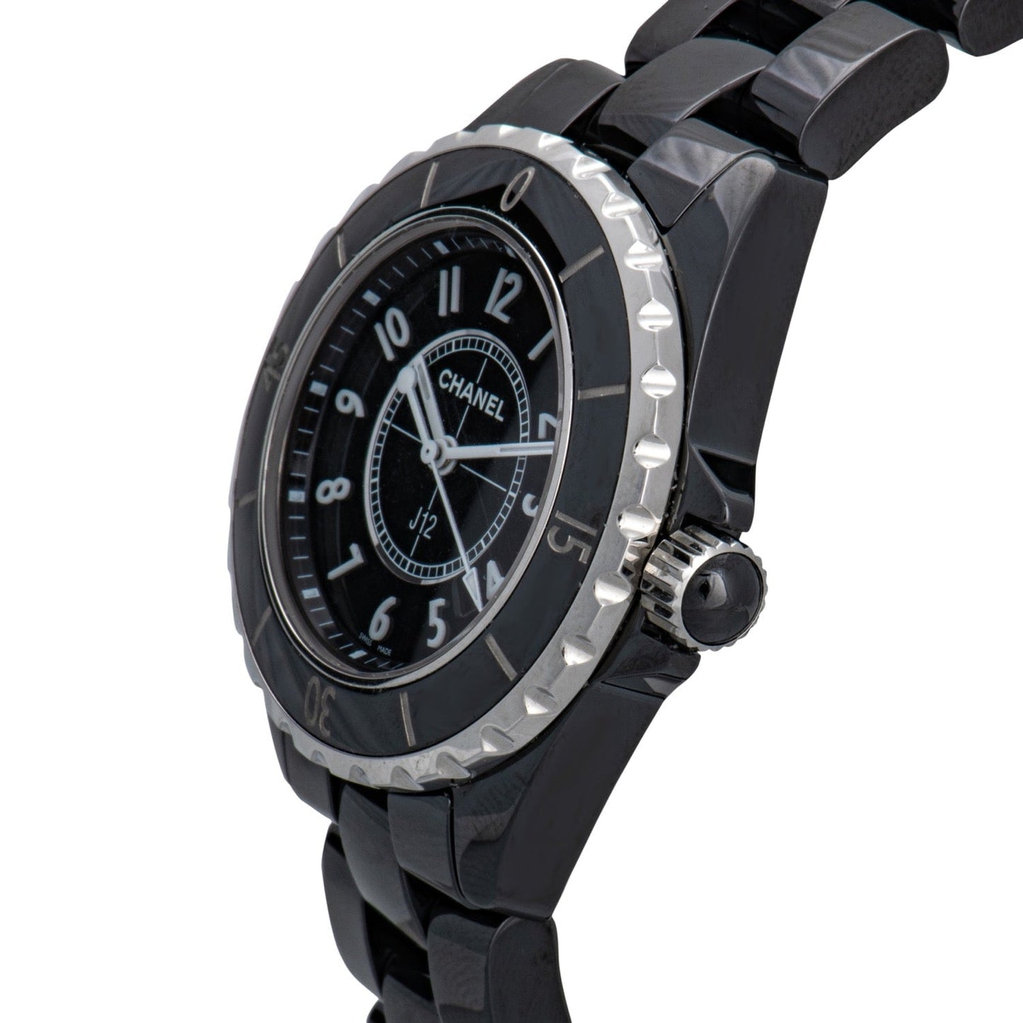 Chanel H0682 J12 Quartz Ladies Watch, Black