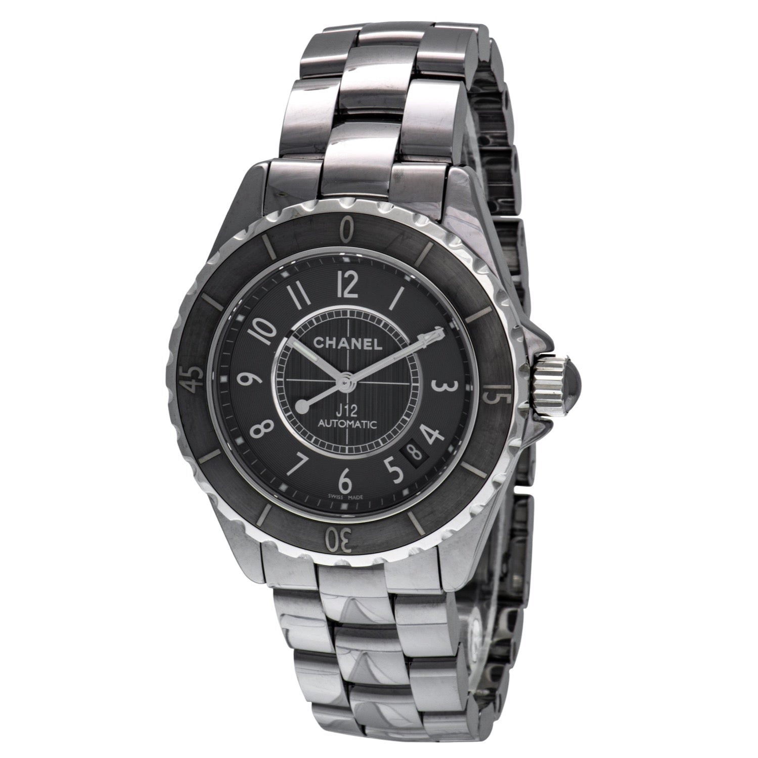 Chanel J12 Black Ceramic 41mm GMT Matte Black Watches