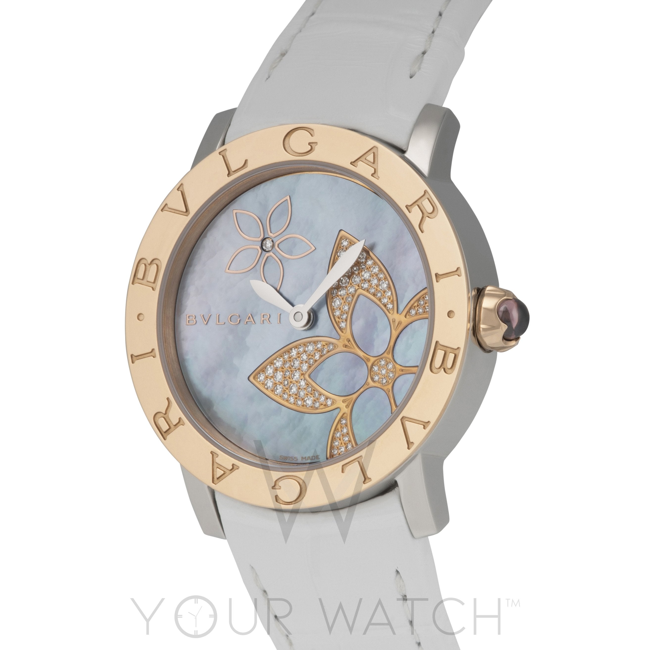 Bvlgari mother hotsell of pearl watch