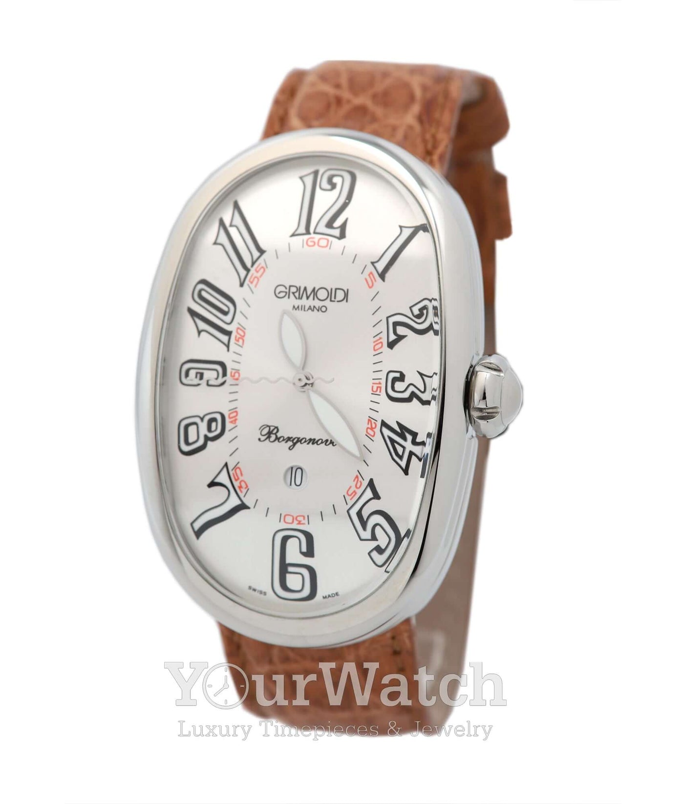 Grimoldi Milano Silver Borgonovo Automatic Ladies Wristwatch