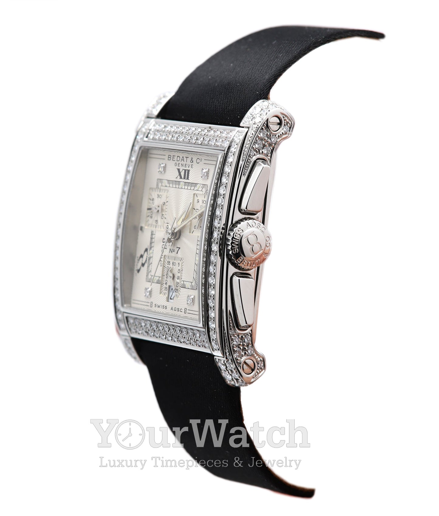 Bedat No. 7 Chronograph Diamond Ladies Watch 778.050.109