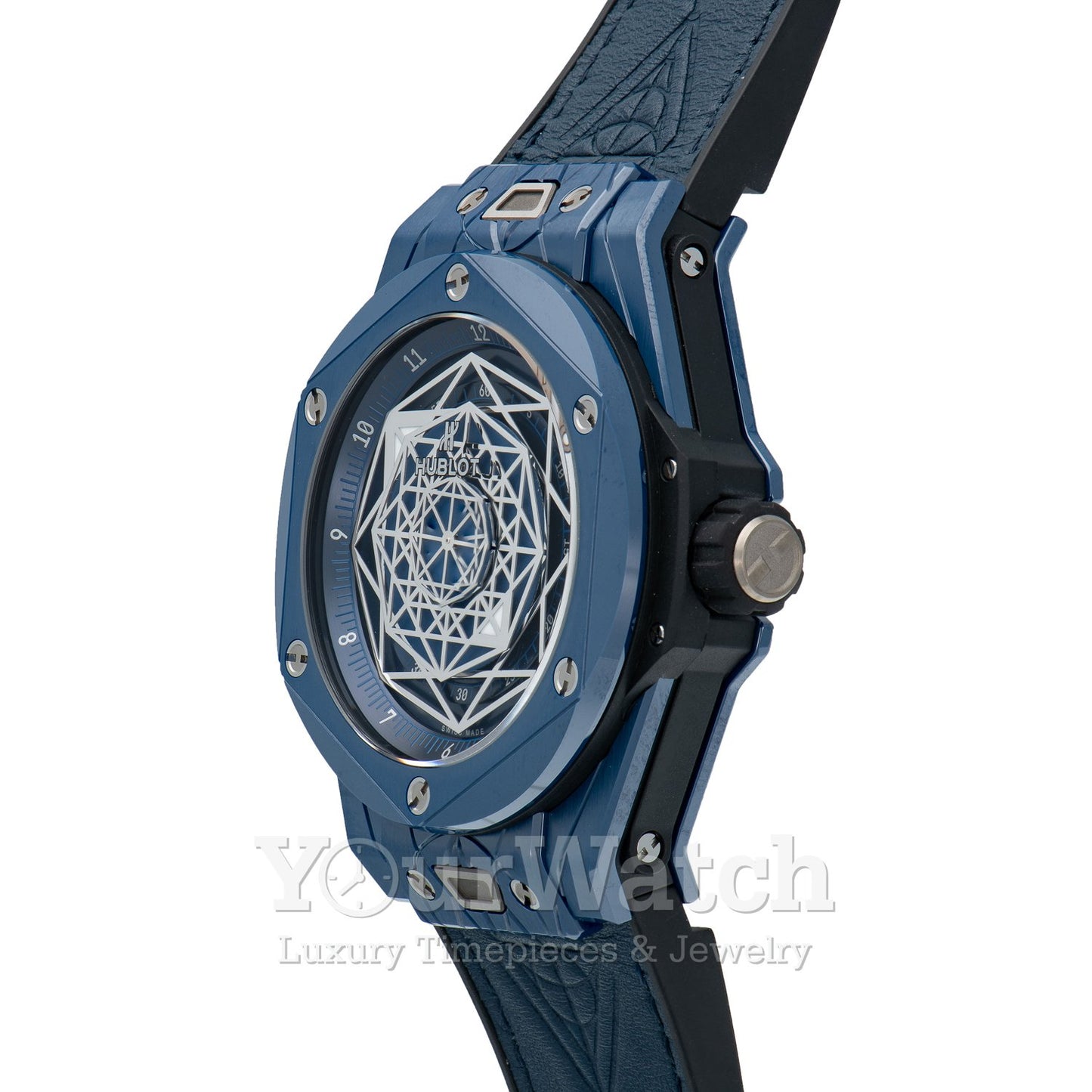 Hublot Big Bang Sang Bleu Blue Dial Men's Watch 415.EX.7179.VR.MXM19