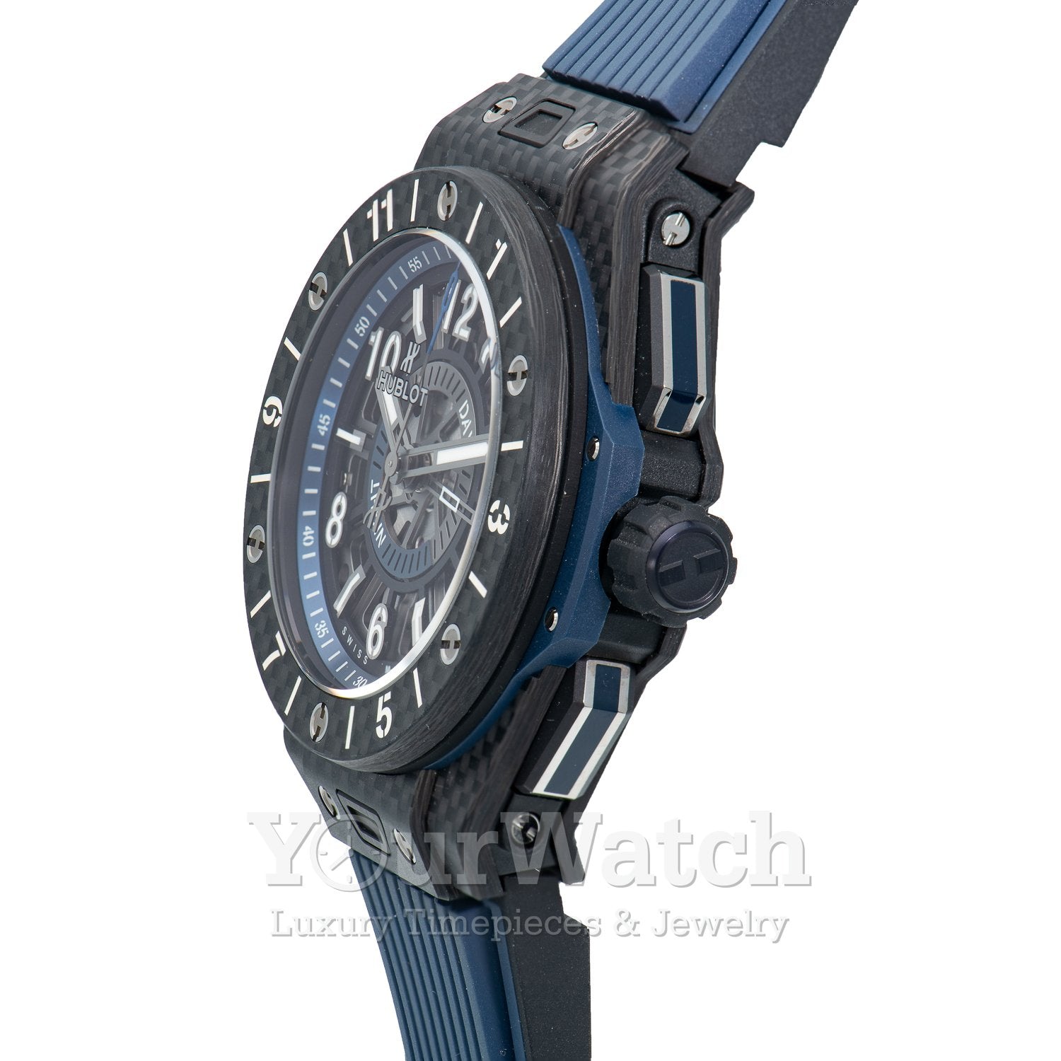 Hublot Big Bang Unico GMT Automatic Skeleton Dial Men's Watch 471.QX.7127.RX