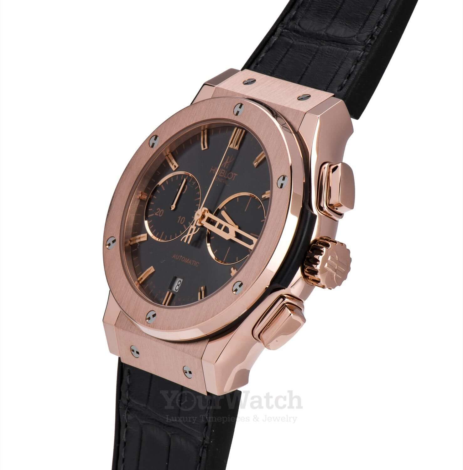 Hublot classic sales fusion chronograph gold