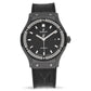 Hublot Classic Fusion Automatic Ceramic Diamond Bezel Black Dial Mens Watch 542.CM.1171.LR.1104