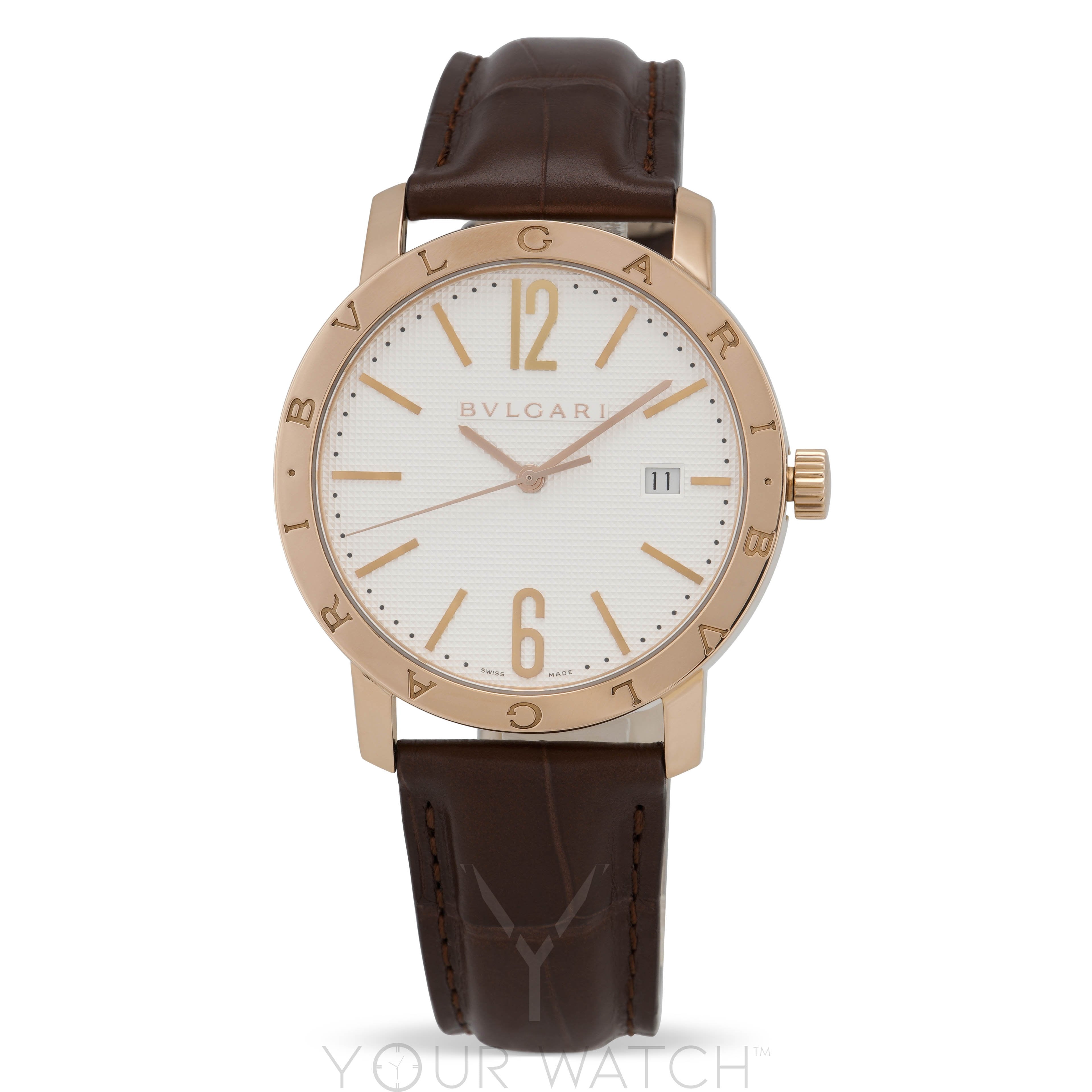 Bulgari on sale gold watch