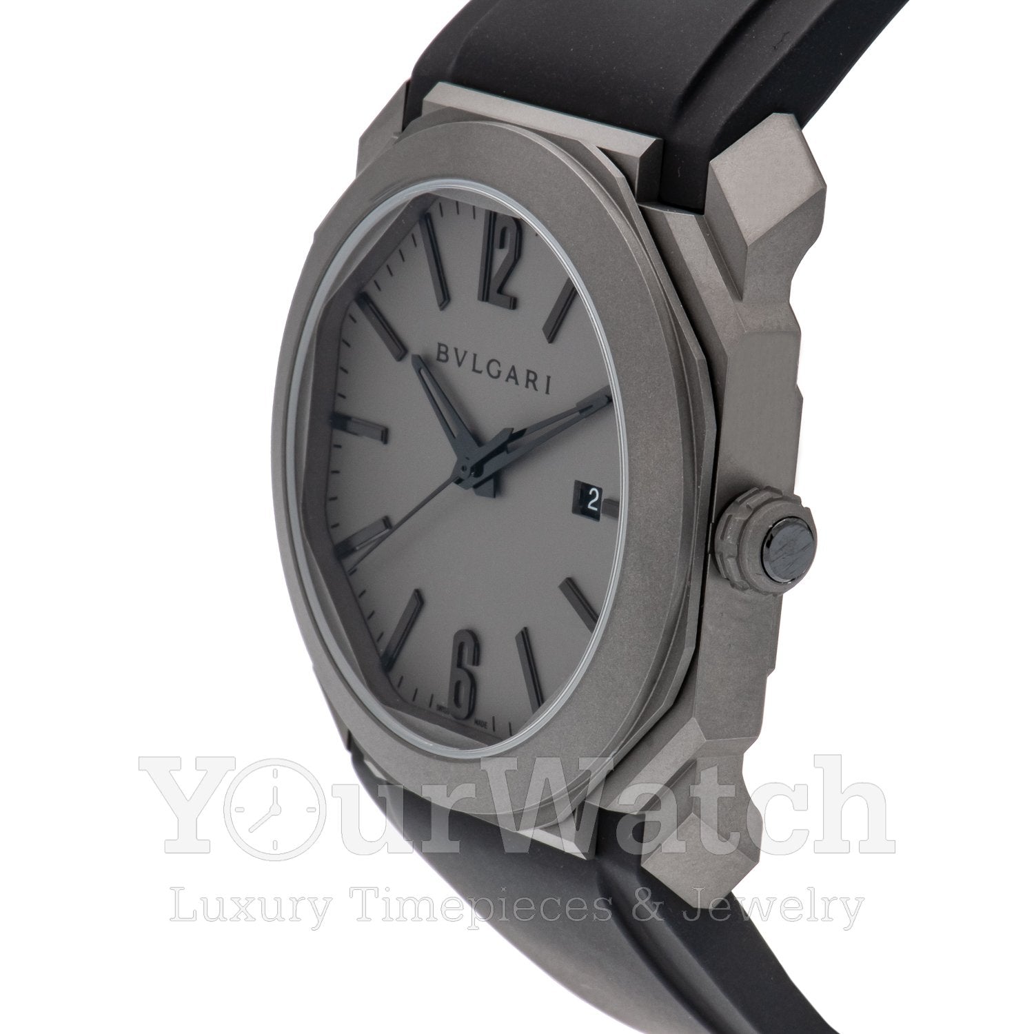 Bvlgari Octo Solotempo Automatic Grey Dial 41mm Men's Watch