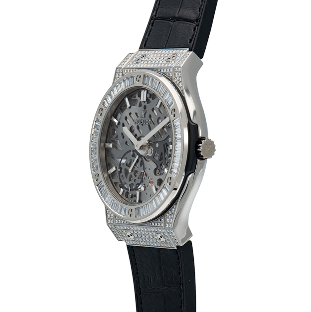  Hublot Classic Fusion Hand Wind Skeleton Dial Men's Watch  545.NX.0170.LR : Clothing, Shoes & Jewelry