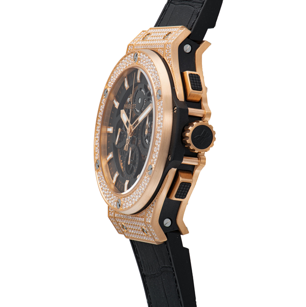 Hublot Big Bang Aero Bang Chronograph Automatic Pave Diamond Men's Watch 311.PX.1180.GR.1704
