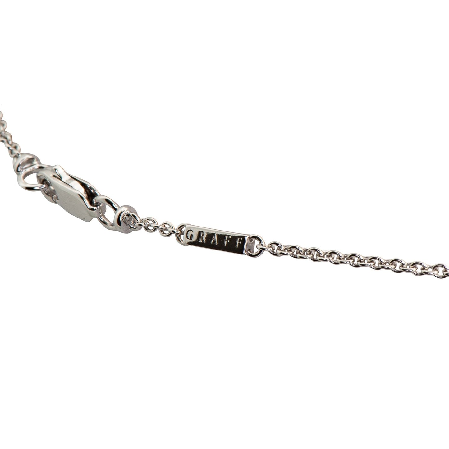 Graff Diamond Bow Pendant on a Chain RGP564