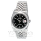 Rolex 116200 Datejust Stainless Steel Black Dial 36mm Watch