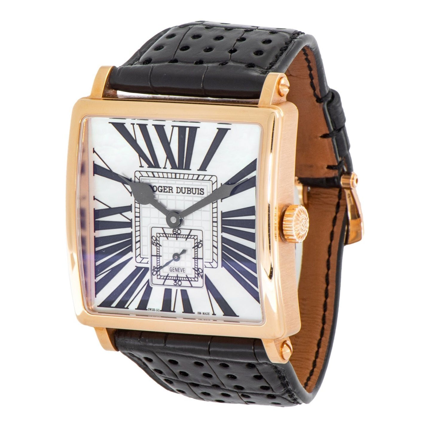 Roger Dubius Golden Square 40mm Watch G43145GN1.7AC